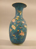 Cloisonne Enameled Porcelain Vase