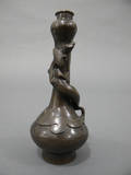 Garlicmouthed Bronze Vase