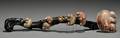 Soapstone and Wood Ruyi Scepter