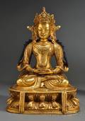 Giltbronze Bodhisattva