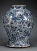 Blue and White Vase