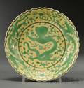 Porcelain Dragon Dish