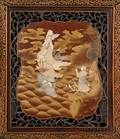 Inlaid Lacquered Panel
