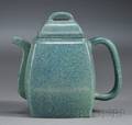 Robins Egg Glazed Teapot