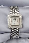 18kt White Gold and Diamond Wristwatch Garavelli