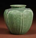 Grueby Pottery Cucumber Vase