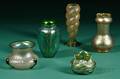 Five Vases Palme Konig and Possibly Loetz