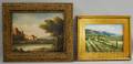 Continental School 20th Century Lot of Two Country Landscapes