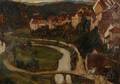 Konrad Ruff German 18951945 Hillside View