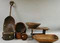 Seven Assorted Country Wooden Items