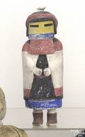 Two Jemez Kachina dolls early 20th c