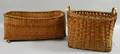 Two Large Open Woven Splint Baskets