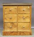 Country Pine Sixdrawer Apothecary Chest