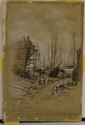 Frederick Usher De Voll American 18731941 Shipyard Noank Conn