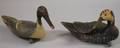 Two Carved and Painted Wooden Duck Decoys