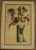 James Hansen American 19511997 Untitled Anthropomorphic Figures