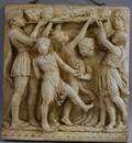Plaster Cast early 20th Century after Luca Della Robbia Italian 14001482 Trumpeters with Dancing Children from the Cantoria F