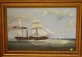 American School 20th Century Portrait of the Sidewheeler William Fawcett