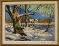 John Pike American 19111979 Spring Thaw Possibly Vermont