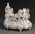 KPM Porcelain Figural Group and Stand