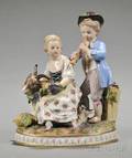 Meissen Porcelain Figural Group