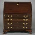 George IIIstyle Diminutive Mahogany Slantlid Desk