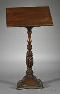 Renaissancestyle Carved Mahogany Lectern