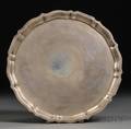 Gorham Sterling Chippendale Pattern Circular Tray