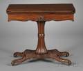 Victorian Mahogany Card Table