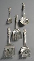 Five American Sterling Serving Pieces
