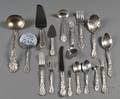 Gorham Sterling Versailles Pattern Partial Flatware Service for Twelve