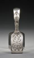 Tiffany  Co Sterling Renaissance Pattern Asparagus Tongs