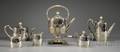 Six Piece Arthur Stone Associates Sterling Tea and Coffee Service