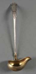 John R Wendt Sterling Kings Pattern Punch Ladle