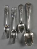 Shreve Stanwood  Co Sterling Partial Flatware Service