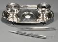 German Silver Inkstand