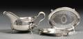 Two George III Silver Teapot Stands
