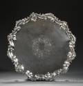 Large George II Silver Waiter