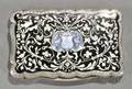 Continental Silver and Enamel Snuff Box
