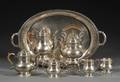 Gorham Sterling Sevenpiece Tea and Coffee Service