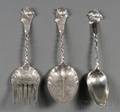 Three Whiting Manufacturing Co Sterling Flatware Servers