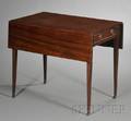 George III Mahogany Pembroke Table