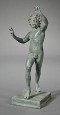 Grand Tour Bronze of The Dancing Faun