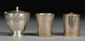 Three Small Tiffany  Co Sterling Tableware Items