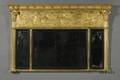 Adamstyle Carved and Gilded Overmantel Mirror
