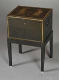 Lacquerware Tea Box on Stand