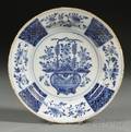 Blue and White Delft Charger