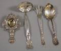 Three Sterling Flatware Servers