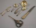 Seven Pieces of Sterling Silver Flatware and Serving Items