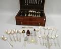 Wallace Sterling Silver Grand Colonial Partial Flatware Service for Ten